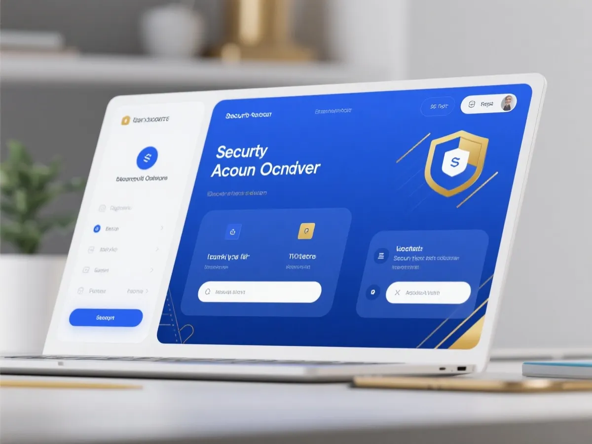 Secure digital onboarding illustration